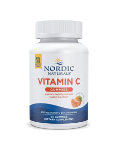 Gomitas de Vitamina C Nordic Naturals 60 unidades 250 mg Mandarina