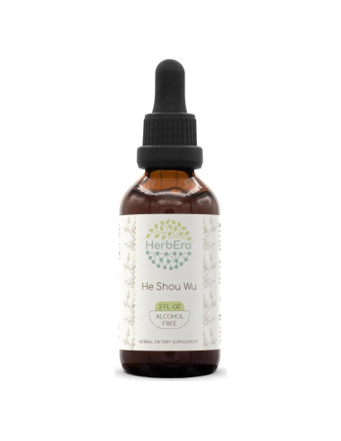 Extracto Herbal He Shou Wu 59.15 ml - HerbEra Sin Alcohol