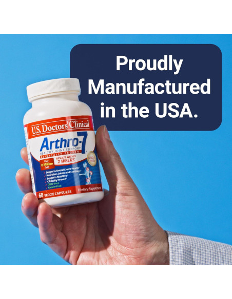 Suplemento Articular Arthro-7 U.S. Doctors - 180 Cápsulas Suplemento Articular Arthro-7 U.S. Doctors - 180 Cápsulas
