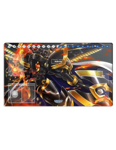 Tapete de Juego Mlikemat DTCG Anime Digimon Alphamon 60x35 cm