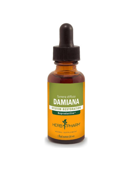 Extracto de Damiana Herb Pharm 30 ml - Soporte Reproductivo