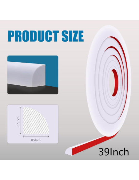 Moldura Cuarterona Flexible Autoadhesiva WYFWFDF 99 cm Moldura Cuarterona Flexible Autoadhesiva WYFWFDF 99 cm