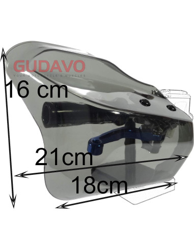 Deflectores de Viento para Manos GUDAVO 8mm 10mm Compatibles