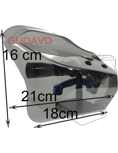 Deflectores de Viento para Manos GUDAVO 8mm 10mm Compatibles Deflectores de Viento para Manos GUDAVO 8mm 10mm Compatibles