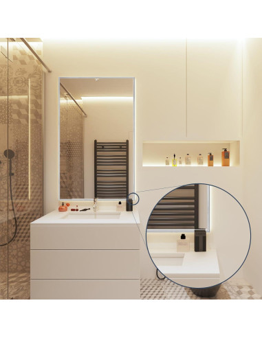 Moldura autoadhesiva ZOWZOW 3m x 1cm Plata para azulejos