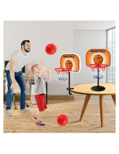 Aro de Baloncesto Mini NZQXJXZ 22.86 cm con 2 Pelotas