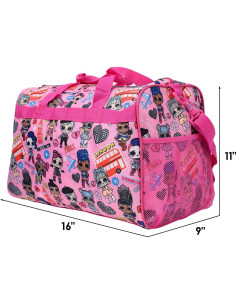Bolsa de Viaje Duffel LOL Surprise 40.6x27.9x22.9 cm 2