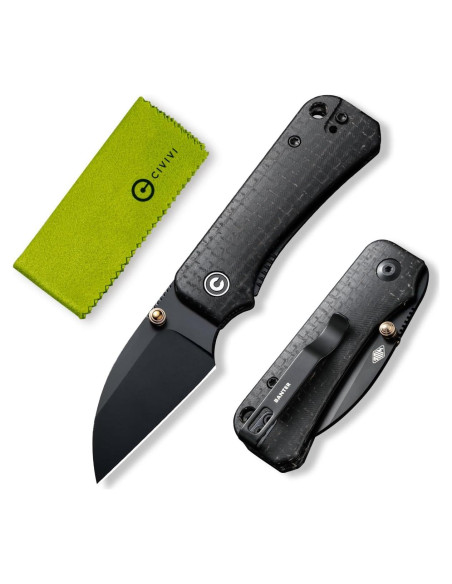 Cuchillo Plegable CIVIVI Baby Banter 6.04 cm Nitro-V Micarta