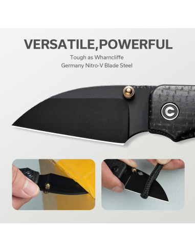 Cuchillo Plegable CIVIVI Baby Banter 6.04 cm Nitro-V Micarta