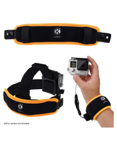 Correa Flotante 2en1 CamKix para Muñeca y Cabeza - GoPro y DJI