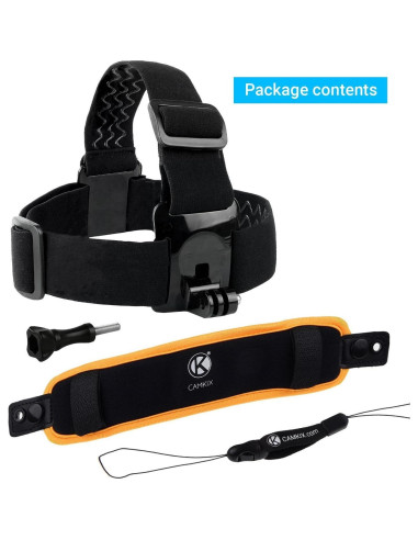 Correa Flotante 2en1 CamKix para Muñeca y Cabeza - GoPro y DJI