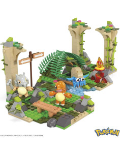Mega Figura de Acción Pokémon Ruinas de la Selva 464 Piezas 2