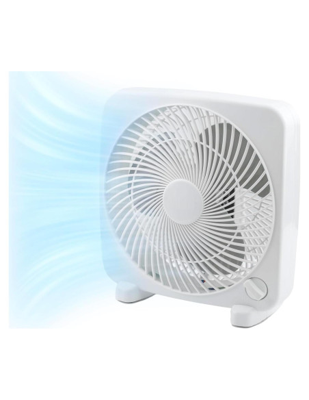 Ventilador Portátil Eléctrico EZ-CHILL 9" 2 Velocidades Silencioso Ventilador Portátil Eléctrico EZ-CHILL 9" 2 Velocidades Silencioso