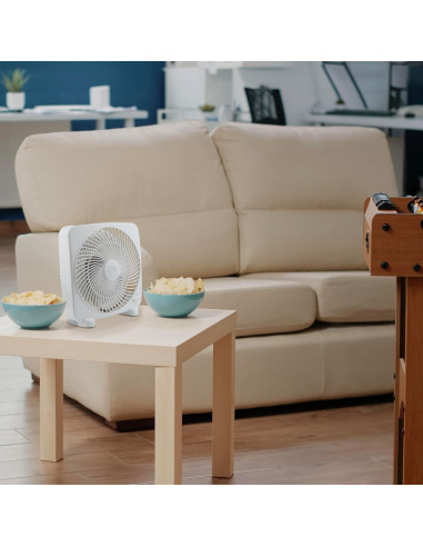 Ventilador Portátil Eléctrico EZ-CHILL 9" 2 Velocidades Silencioso