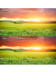 Kit de Filtros Gradientes SIOTI 4x6" Rojo, Azul y Naranja 2