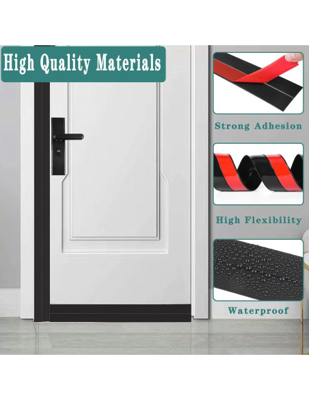 Sello de Puerta WEZKYLCG con Burlete de Silicona 5.08 cm x 6.1 m