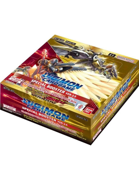 Caja de Lanzamiento Digimon TCG 2.5 Bandai - 24 Paquetes Caja de Lanzamiento Digimon TCG 2.5 Bandai - 24 Paquetes