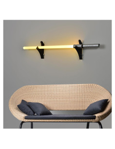 Soporte de Plexiglás Negro para Sables de Luz BYTOTU