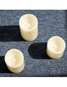 Juego de 6 Velas LED Parpadeantes Salipt - A Prueba de Agua 2