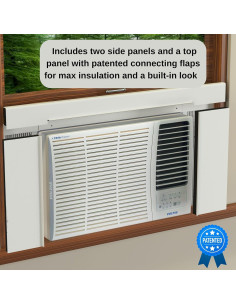 Paneles Laterales Aislantes Breeze Stop para Aire Acondicionado 2