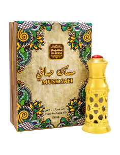 Aceite de Perfume Attar Naseem Musk Safi 6ml Hipoalergénico