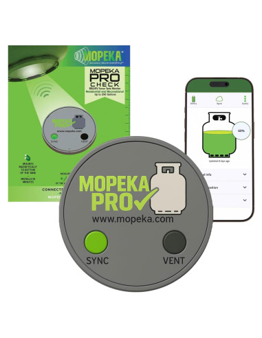 Sensor Inalámbrico de Nivel de Tanque Mopeka Pro Check