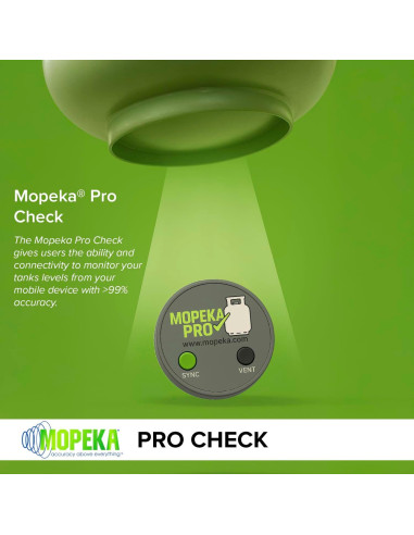 Sensor Inalámbrico de Nivel de Tanque Mopeka Pro Check