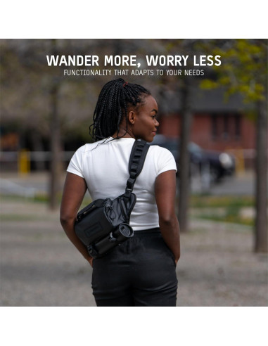 Bandolera Compacta WANDRD ROGUE 3L Azul Egeo para Cámara