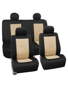 Fundas de Asiento Neopreno FH Group Beige Universal 2 Piezas