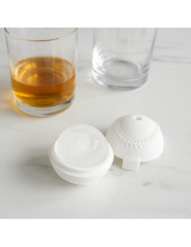 Molde de Hielo de Béisbol True Zoo, Silicona, 1 Esfera 5 cm