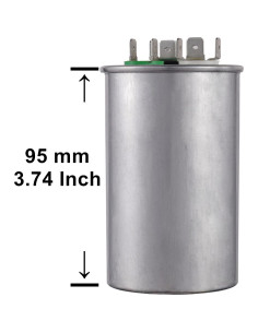 Capacitor de Arranque Dual BOJACK 45+5uF 370V/440V CBB65B 2