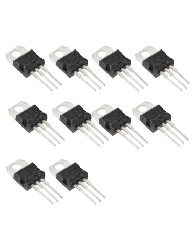 Transistor Darlington NPN TIP102 10pcs 100V 8A 3-Pin TO-220