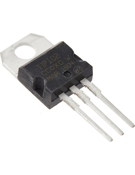 Transistor Darlington NPN TIP102 10pcs 100V 8A 3-Pin TO-220