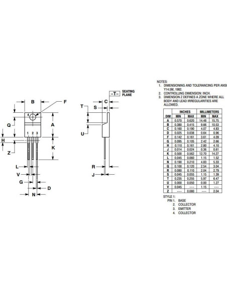 Transistor Darlington NPN TIP102 10pcs 100V 8A 3-Pin TO-220