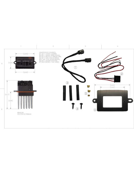 Resistor de Motor de Soplador STETIG 0.21 kg para Audi y VW