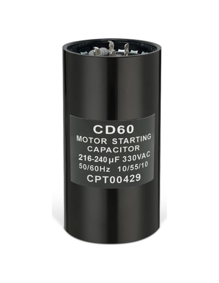 Condensador de arranque Xicbie CPT1881 216-240uF 330VAC