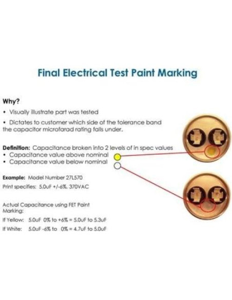 Capacitor Redondo GE Genteq 80 + 7.5 MFD 370V 27L522