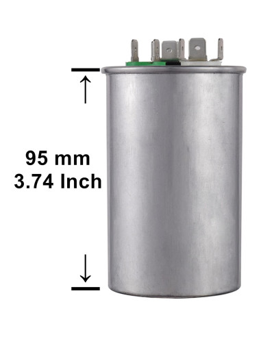 Capacitor de Arranque Dual BOJACK 40+7.5uF 440V CBB65