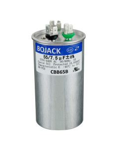 Capacitor de arranque BOJACK CBB65 55+7.5uF 370/440V CA