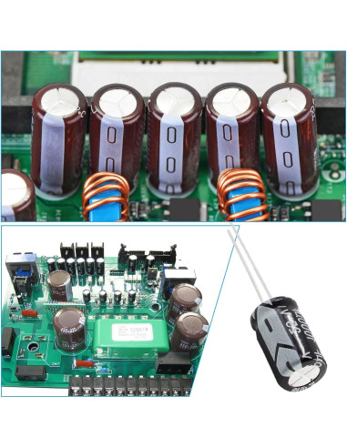 10 Capacitores Electrolíticos 25V 1000uF Cionyce 10x17mm