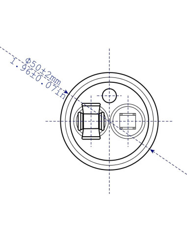 Condensador AC 70uF CBB65 AMPTATA 370V 440V 50/60Hz