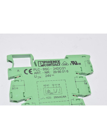 Bloque de Terminal Básico Phoenix Contact 2966016 24V 250V 6A Bloque de Terminal Básico Phoenix Contact 2966016 24V 250V 6A