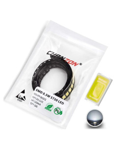 100 LEDs SMD CHANZON 5730 Blanco 6000K 55LM 3V
