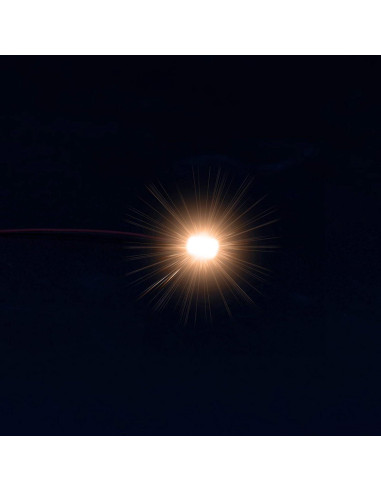 20 LEDs SMD 0603 Preconectados EVEMODEL Luz Blanca Cálida 12V