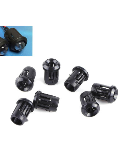 50 Soportes de Lámpara LED Nylon KooingTech 3mm-10mm