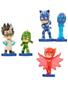 Conjunto de Figuras Coleccionables PJ Masks Just Play 7.62 cm 2