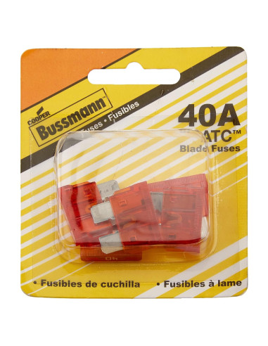 Fusibles ATC Bussmann 40A Naranja - Paquete de 5
