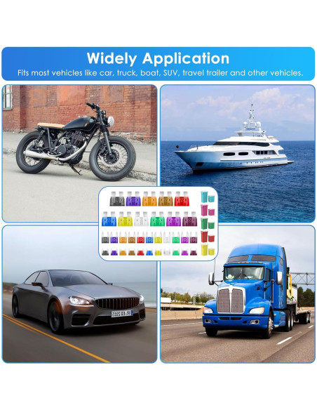 Kit de Fusibles Automotrices PACETAP 304 Piezas con Extractor