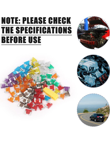 Kit de Fusibles Mini para Automóvil 101 Piezas con Extractor