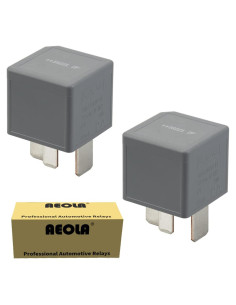 Paquete de 2 Relés Multiusos 12V 70A para Ford y más